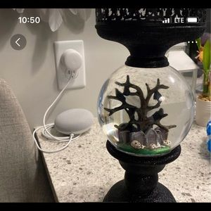 Bath and body Halloween limited edition globe.